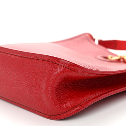 Hermes Buffle Skipper Vespa PM Rouge Vif 10 of 10