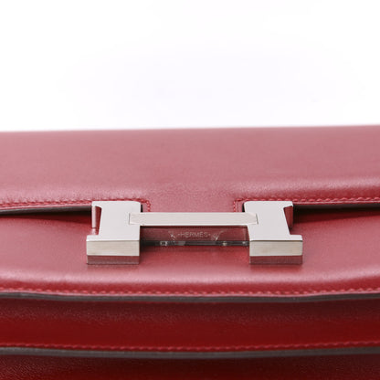 Hermes Tadelakt Constance 18 Rouge Vif 12 of 22