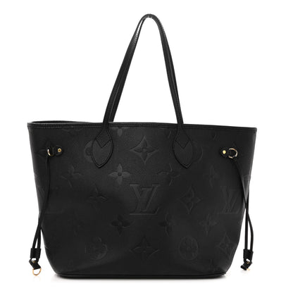 Louis Vuitton LOUIS VUITTON Empreinte Monogram Giant Neverfull MM Black 1 of 8