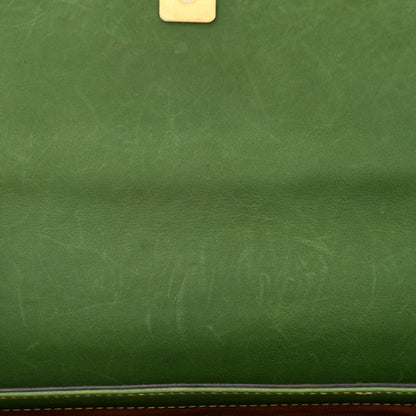 Gucci Calfskin Horsebit Chain Clutch Green 11 of 11