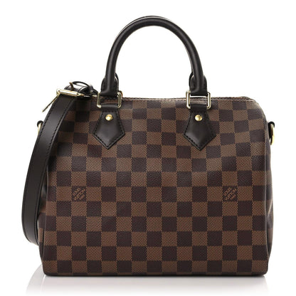 Louis Vuitton Damier Ebene Speedy Bandouliere 25 1 of 9