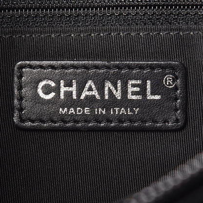 Chanel Calfskin Quilted Frame In Chain Tote Black 8 of 12