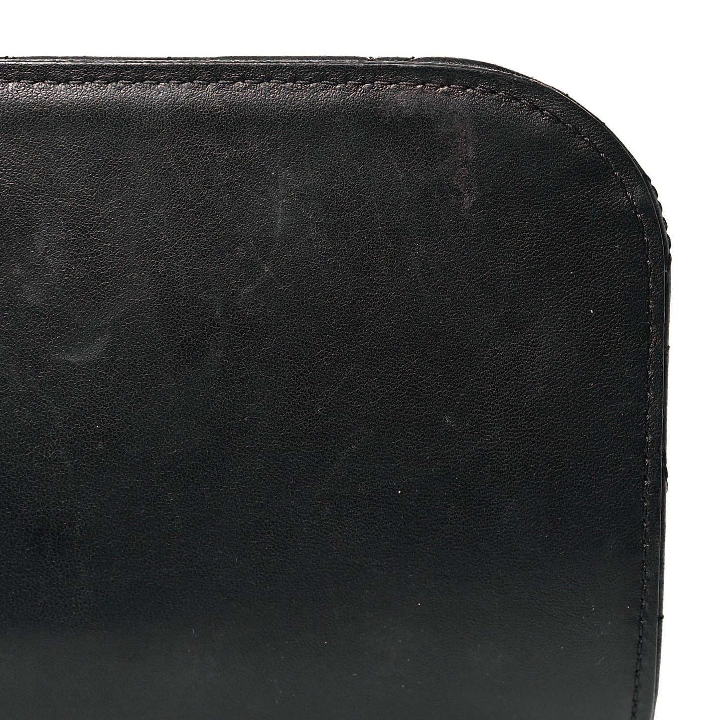 Nappa Quilted Virtus Top Handle Shoulder Bag Black