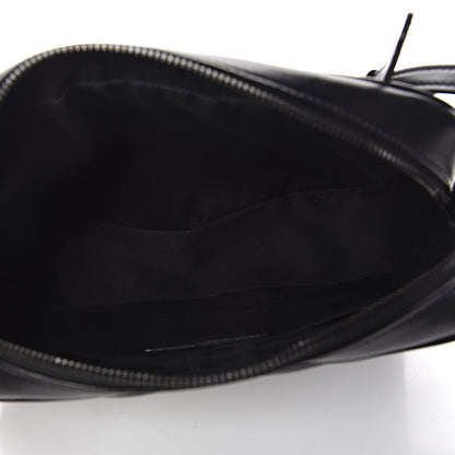 Saint Laurent Calfskin Matelasse Monogram Lou Camera Bag Black 5 of 11