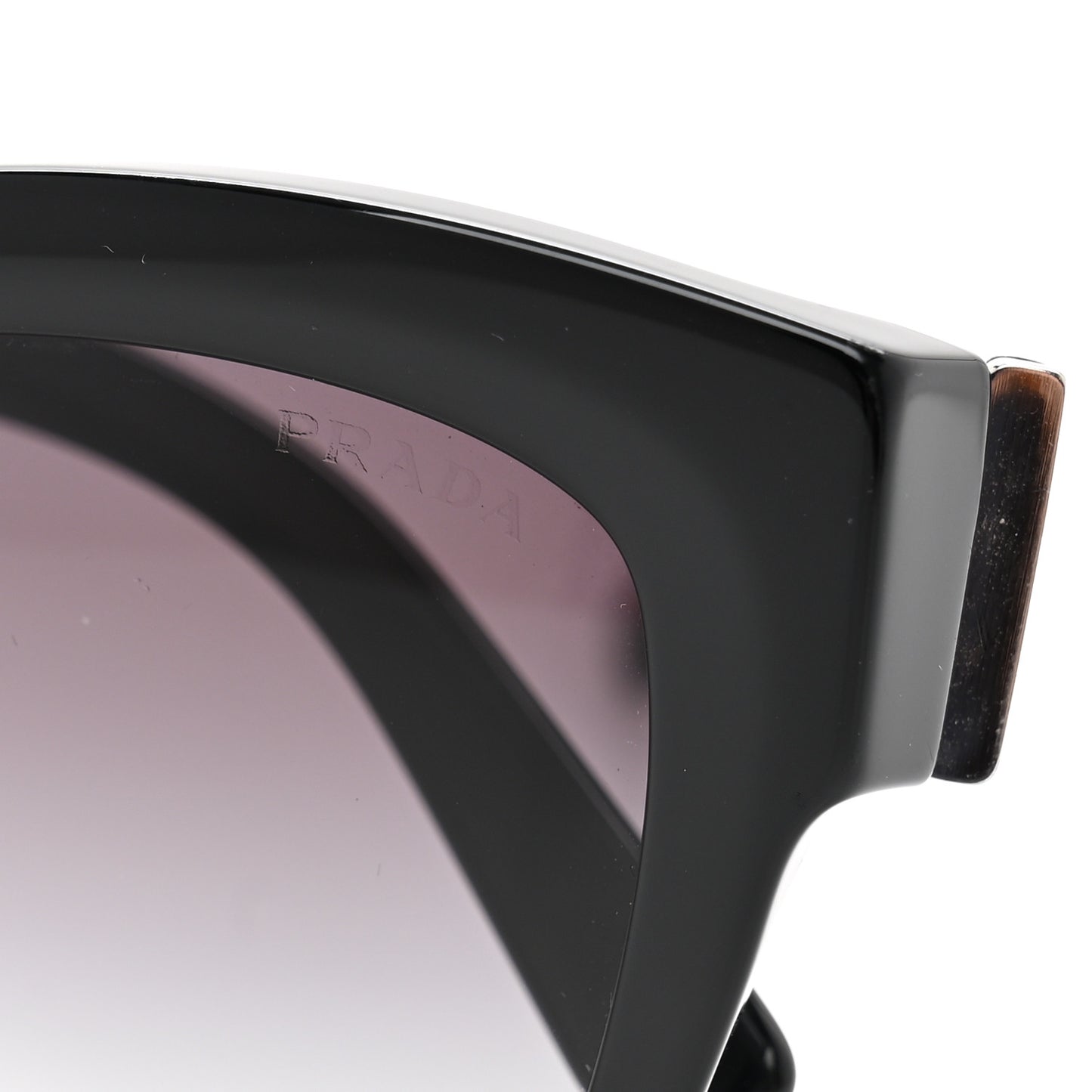 Acetate Sunglasses SPR 17Z Black