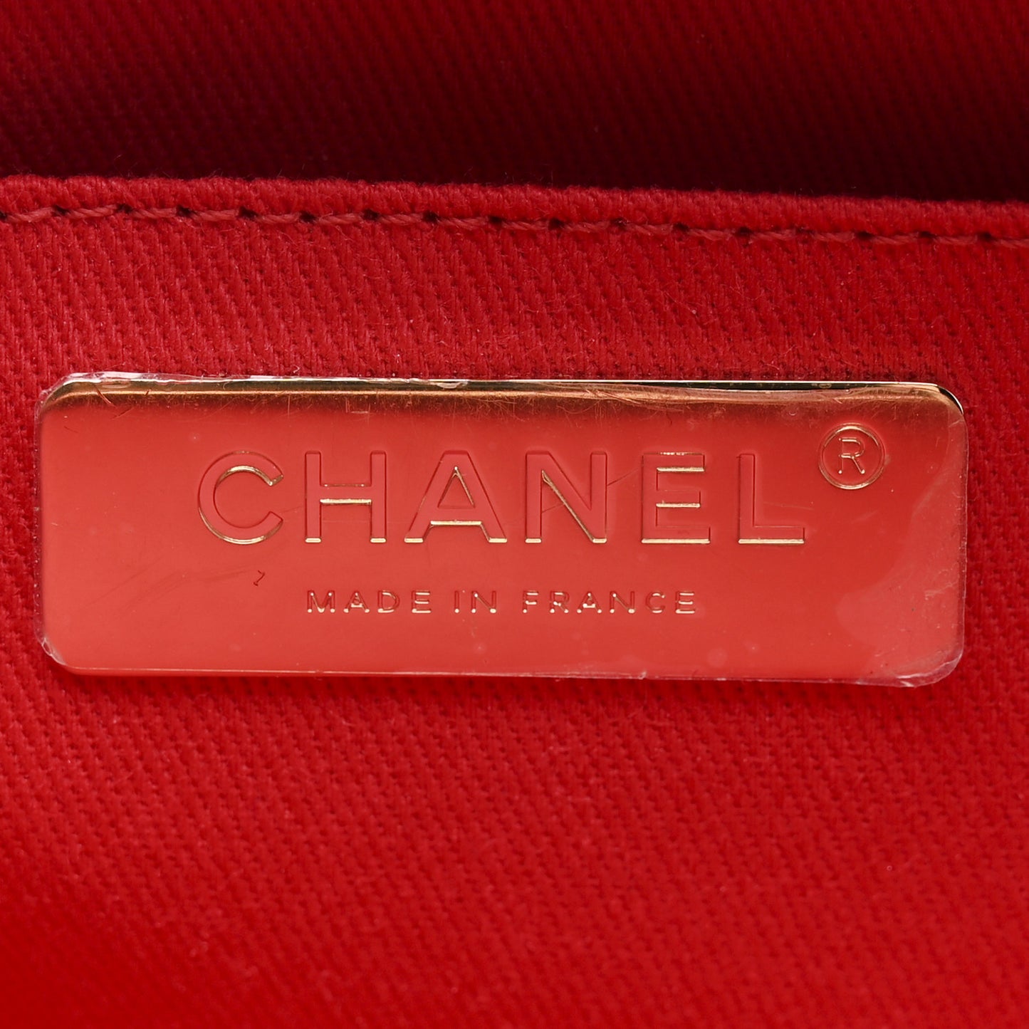 Caviar Quilted Waist Bag Red
