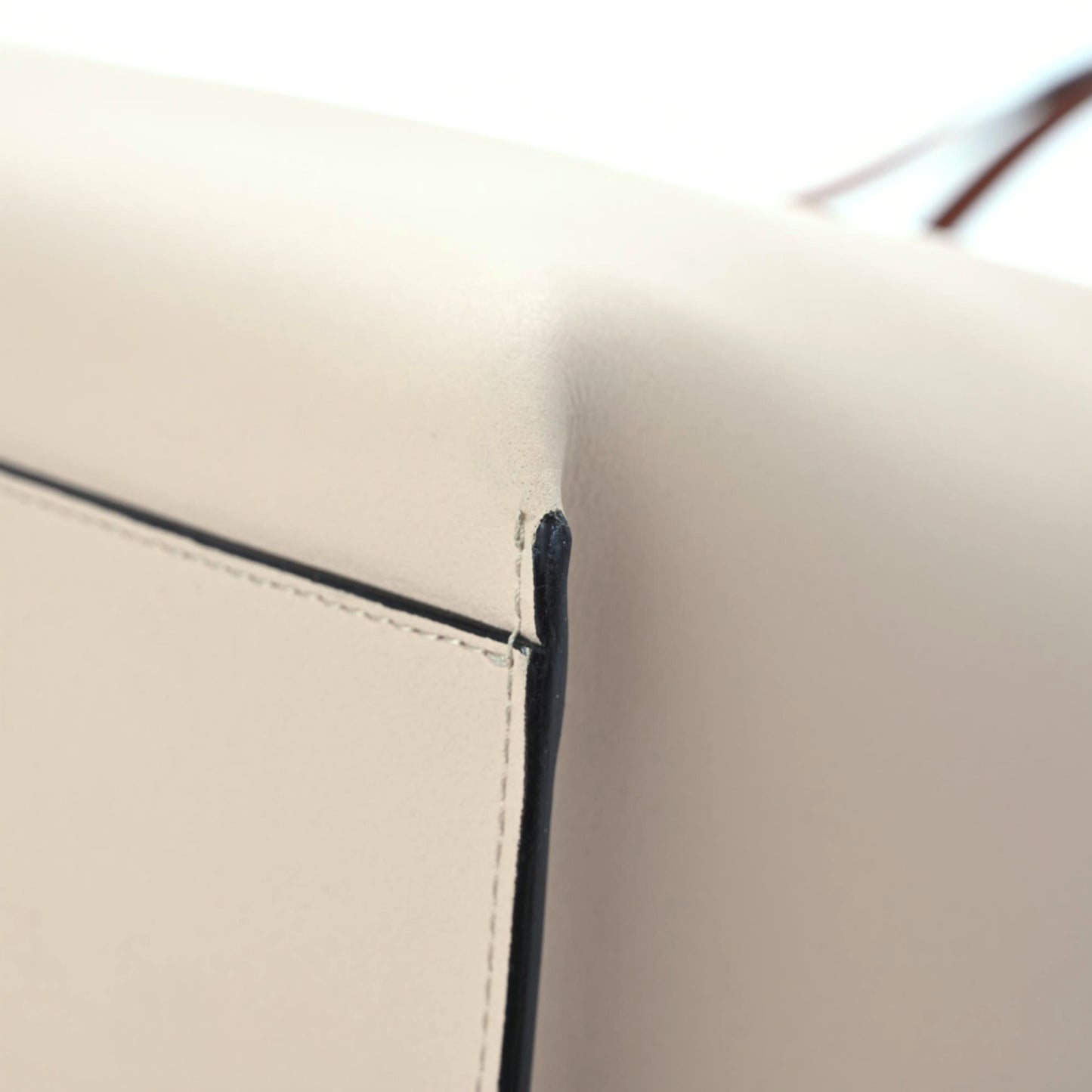 Calfskin Medium GV Shopper Tote Powder