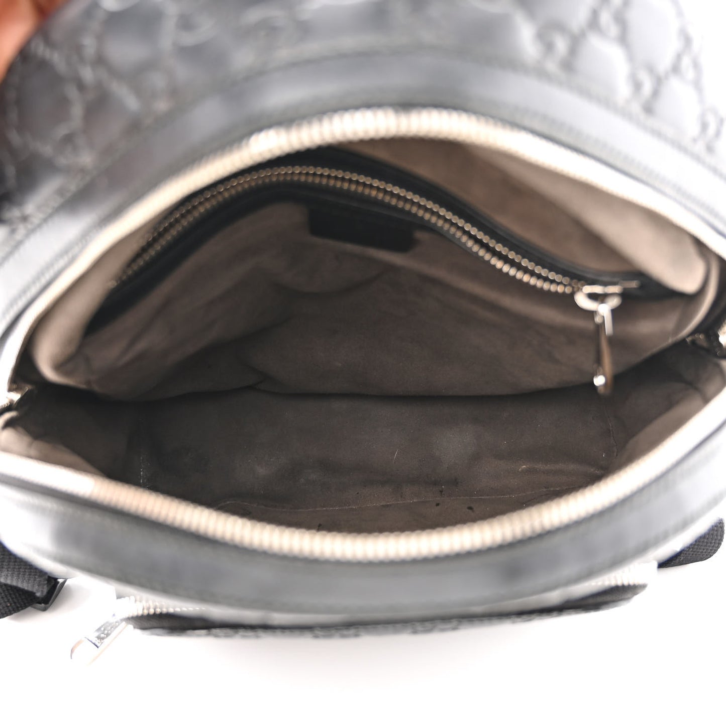 Guccissima Signature Small Day Backpack Black