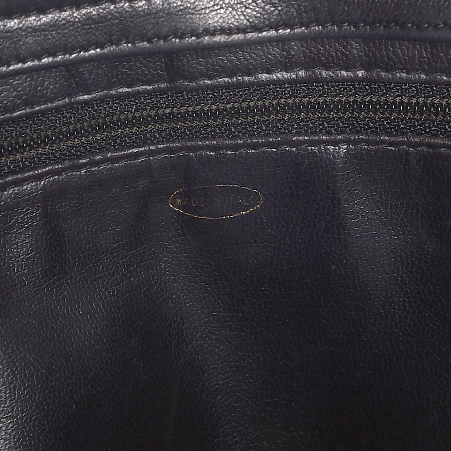 Lambskin Quilted Shoulder Bag Black