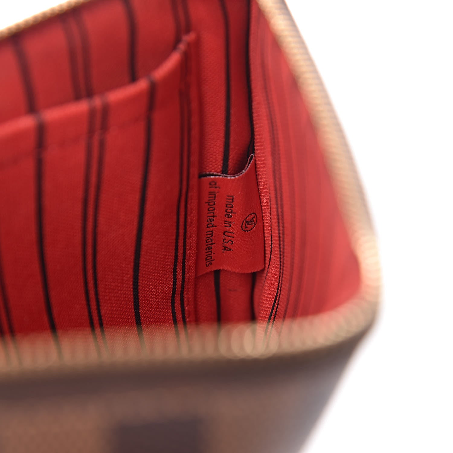 Louis Vuitton Damier Ebene Neverfull MM GM Pochette 7 of 17