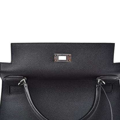 Hermes Epsom Kelly Sellier 28 Black 15 of 31