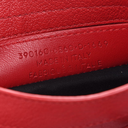 Balenciaga Chevre Gold Metallic Edge Hardware Mini City Rouge Grenade 7 of 12