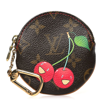 Louis Vuitton Monogram Cerises Round Coin Purse 1 of 7