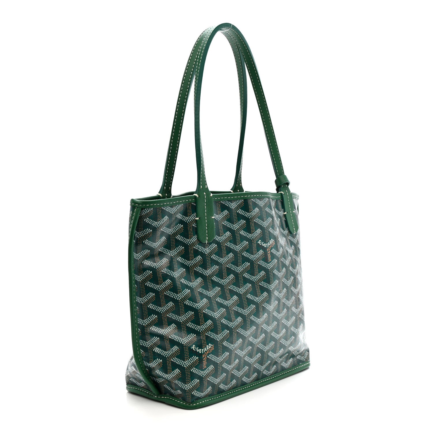 Goyard Goyardine Reversible Mini Anjou Green Green 6 of 19