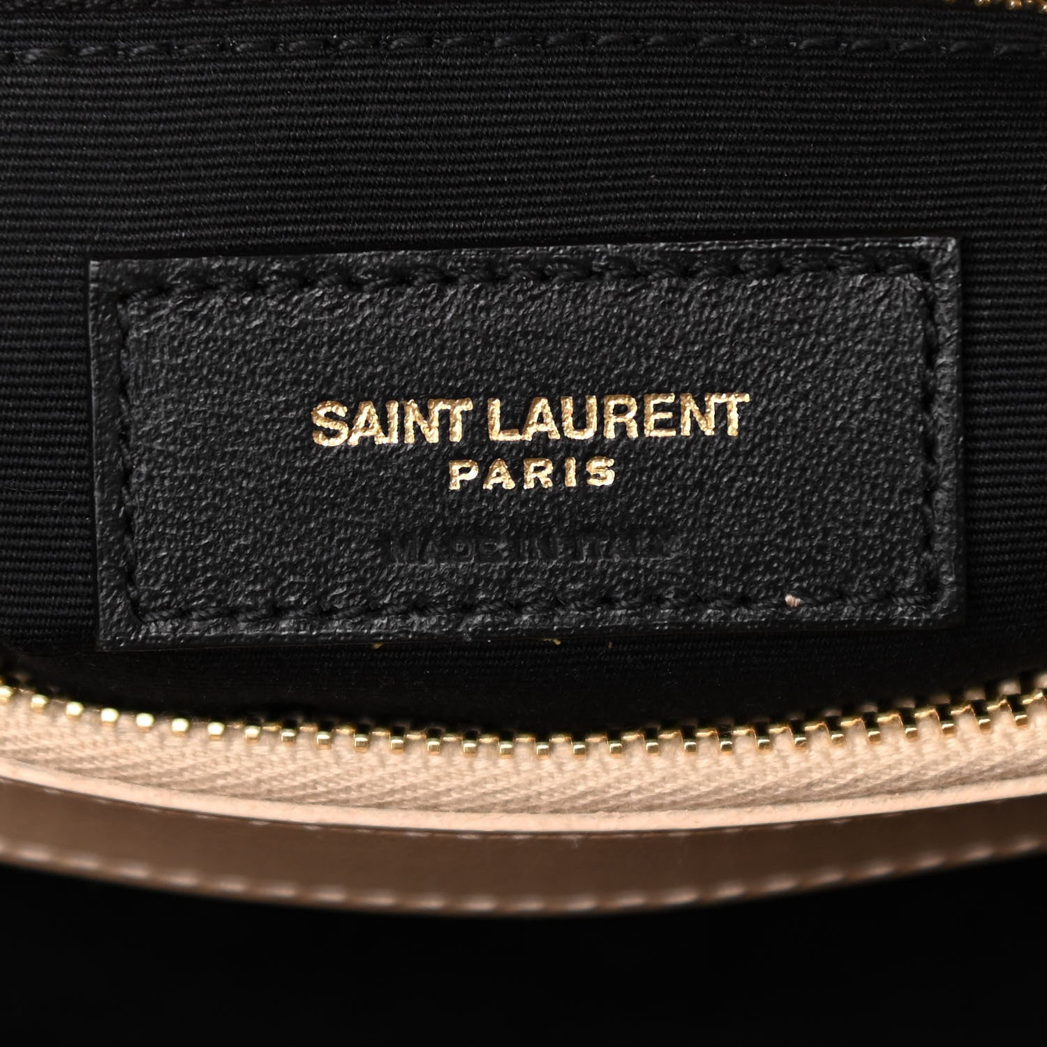 Saint Laurent Calfskin Y Quilted Monogram Medium Loulou Chain Satchel Nude Power 5 of 9