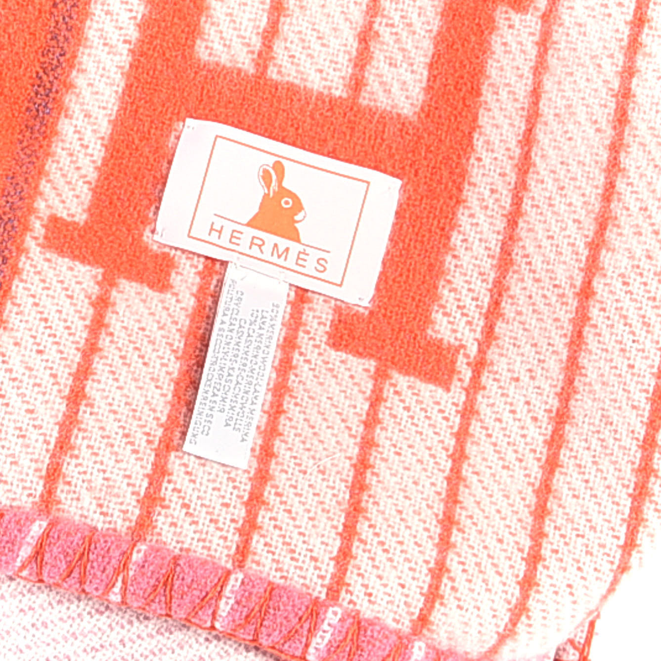Wool Cashmere Avalon Passe-Passe Blanket Figue