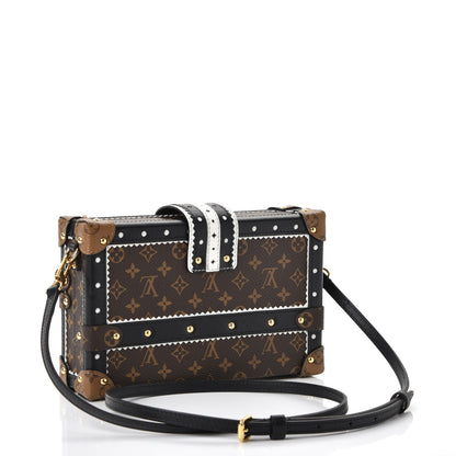 Louis Vuitton Monogram Petite Malle Black 3 of 9