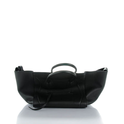 Celine Supple Calfskin Medium Phantom Luggage Black 5 of 9