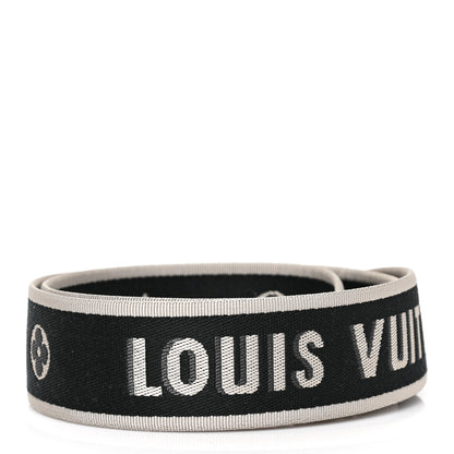 Louis Vuitton Jacquard Diane Shoulder Strap Black Ivory 2 of 4