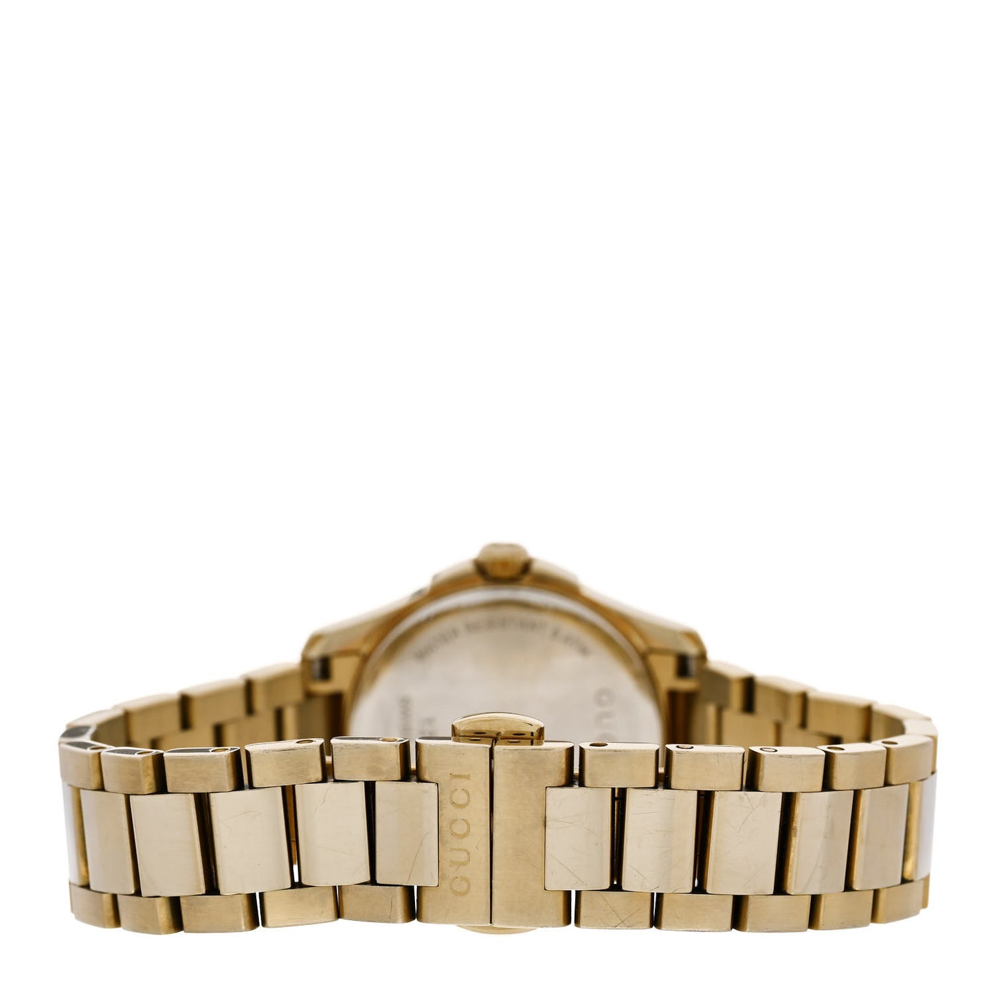 Stainless Steel 27mm G-Timeless Diamante Quartz Watch Gold