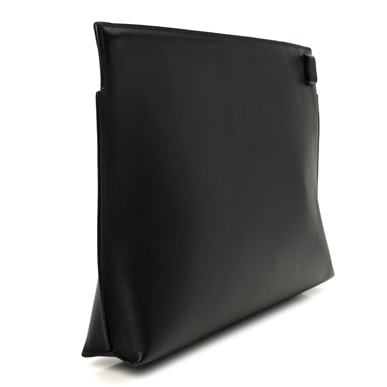 Loewe Calfskin Sol Negro T Pouch Bag Black 3 of 9