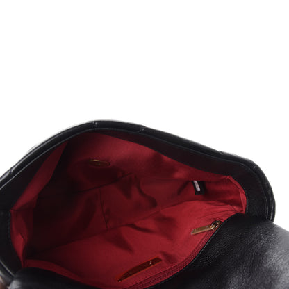Chanel Goatskin Quilted Medium Chanel 19 Flap Black 5 of 11