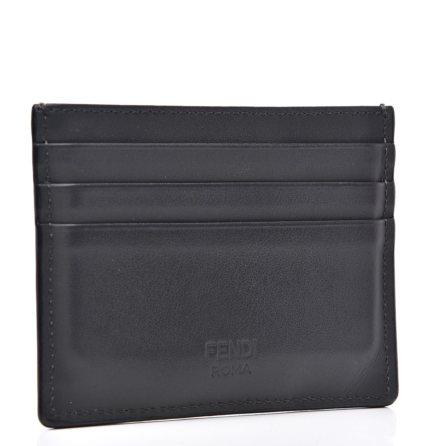 Vitello Century Monster Eyes Card Holder Asfalto