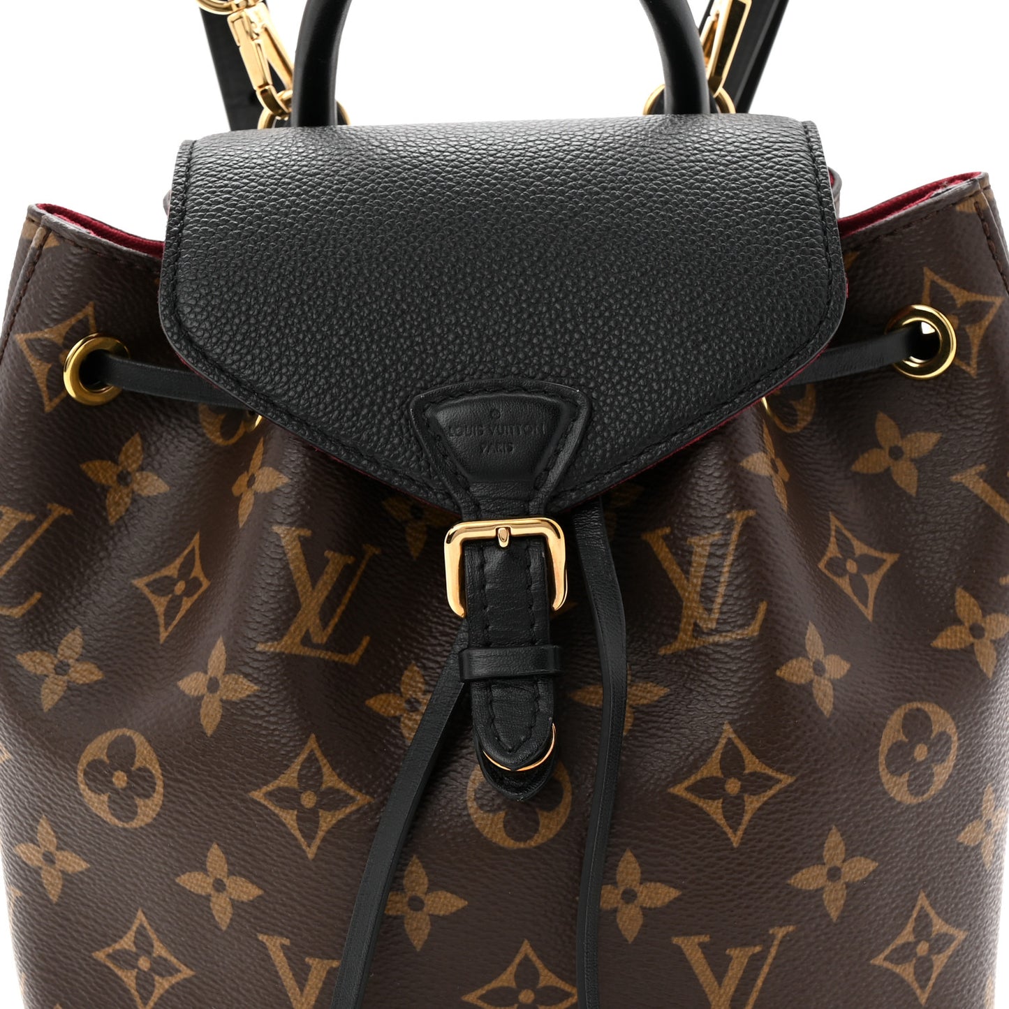 Monogram BB Montsouris NM Backpack Black