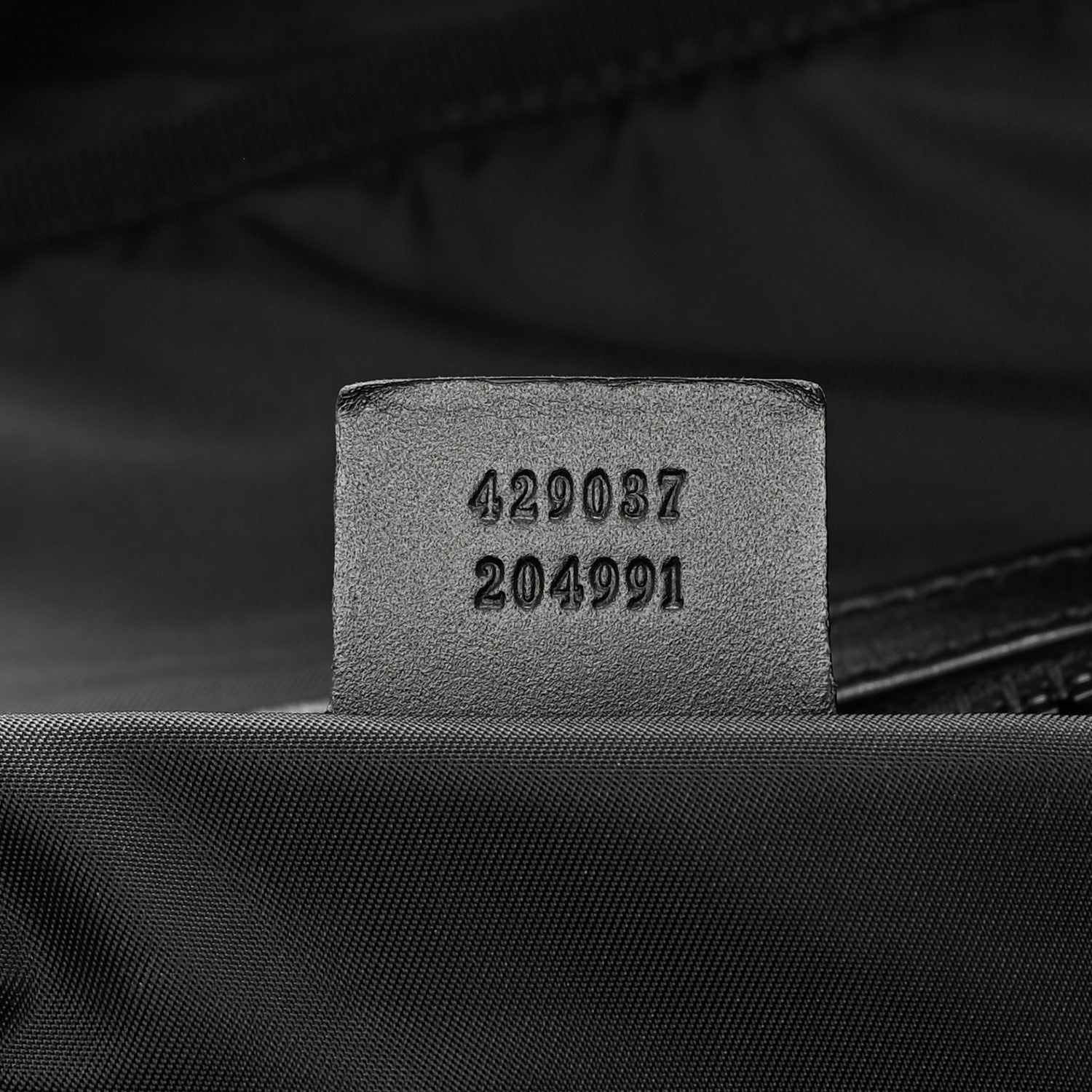 Gucci Techno Canvas Web Double Buckle Backpack Black 7 of 15