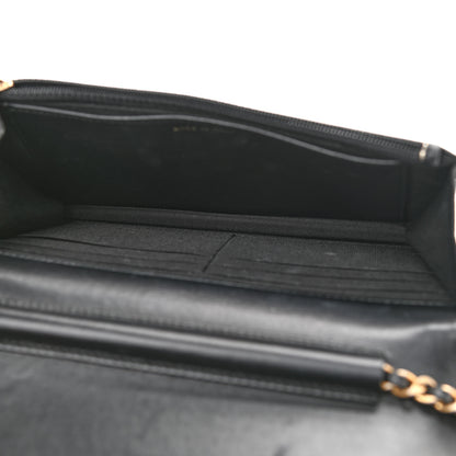 Chanel Orylag Lambskin Wallet On Chain Black 4 of 14