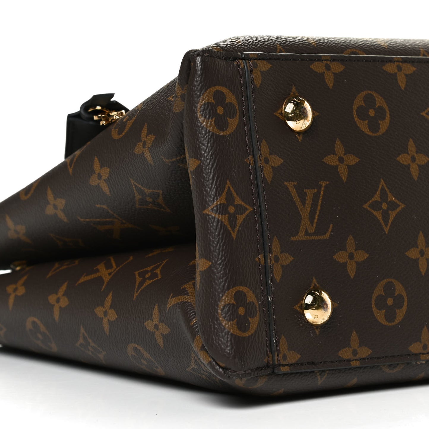 Monogram Flower Tote Black