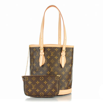 Louis Vuitton Monogram Petit Bucket 23 1 of 8
