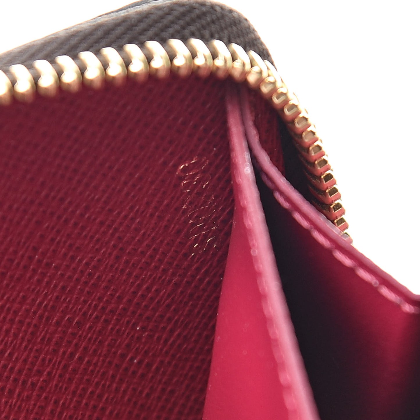 Monogram Clemence Wallet Fuchsia