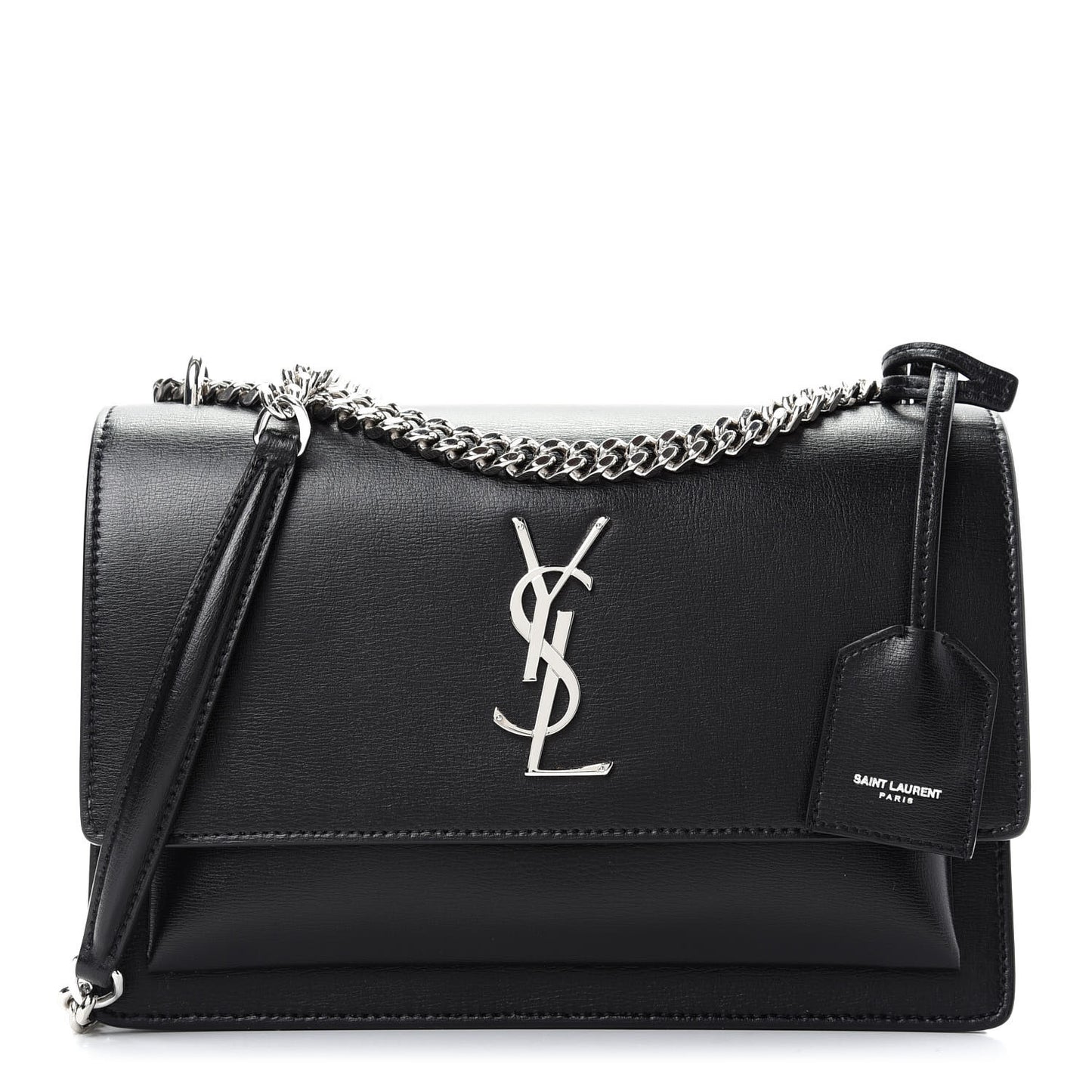 Calfskin Medium Monogram Sunset Black