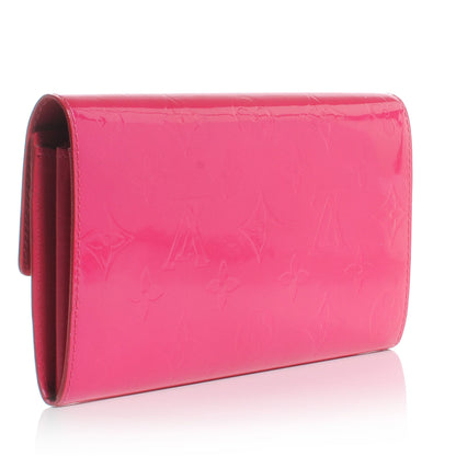 Louis Vuitton Vernis Sarah Wallet Fuchsia 3 of 8