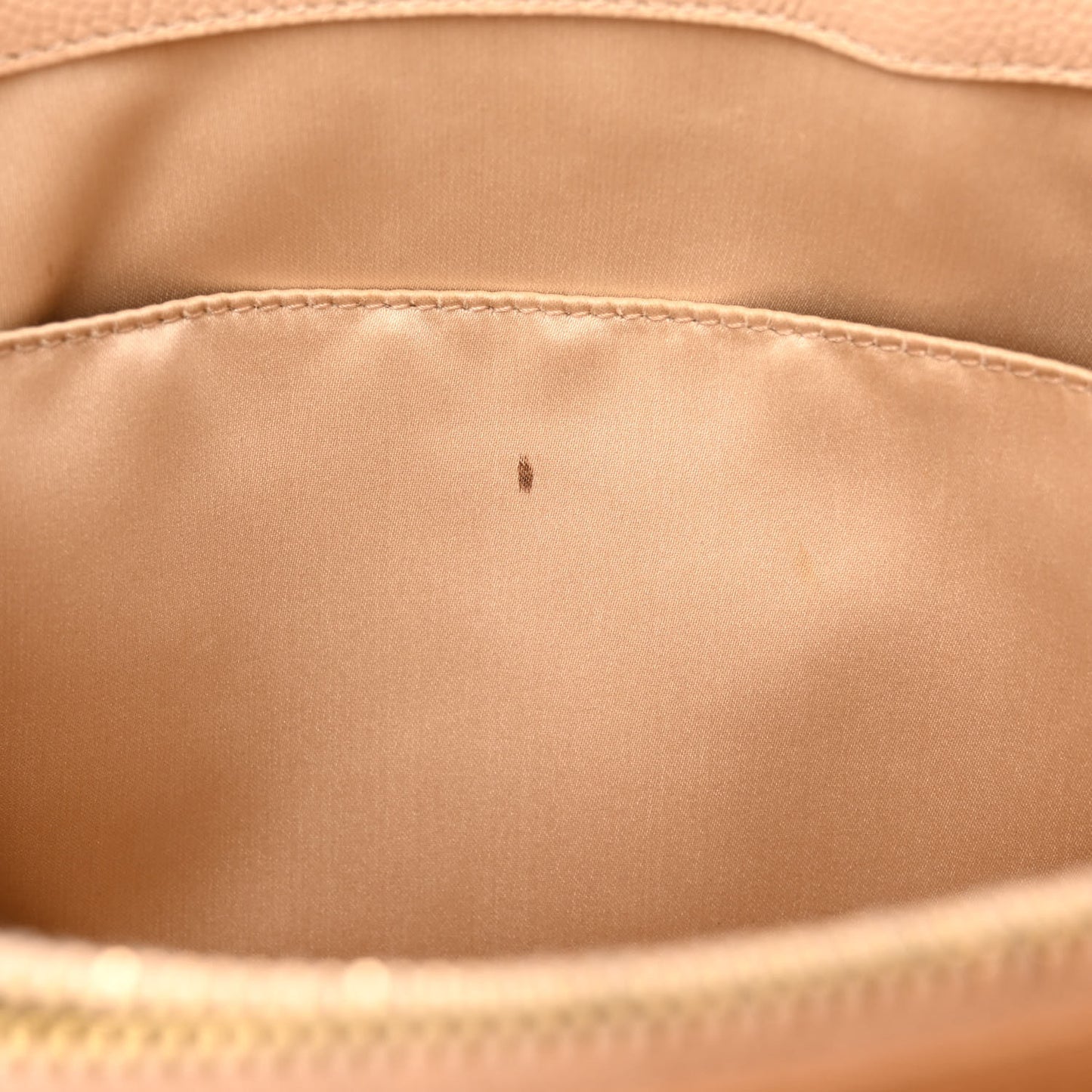 Caviar Quilted Grand Shopping Tote GST Beige