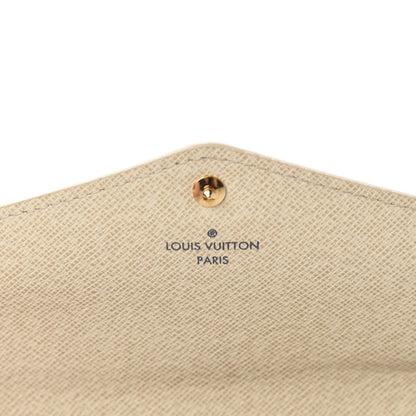 Louis Vuitton Damier Azur Sarah Wallet NM 6 of 7