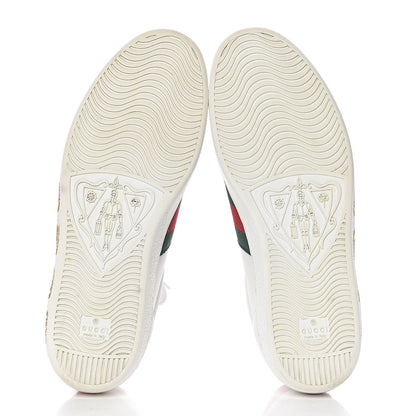 Gucci X SEGA Calfskin Web Guccy Mens Ace Sneakers 9 White 9 of 18