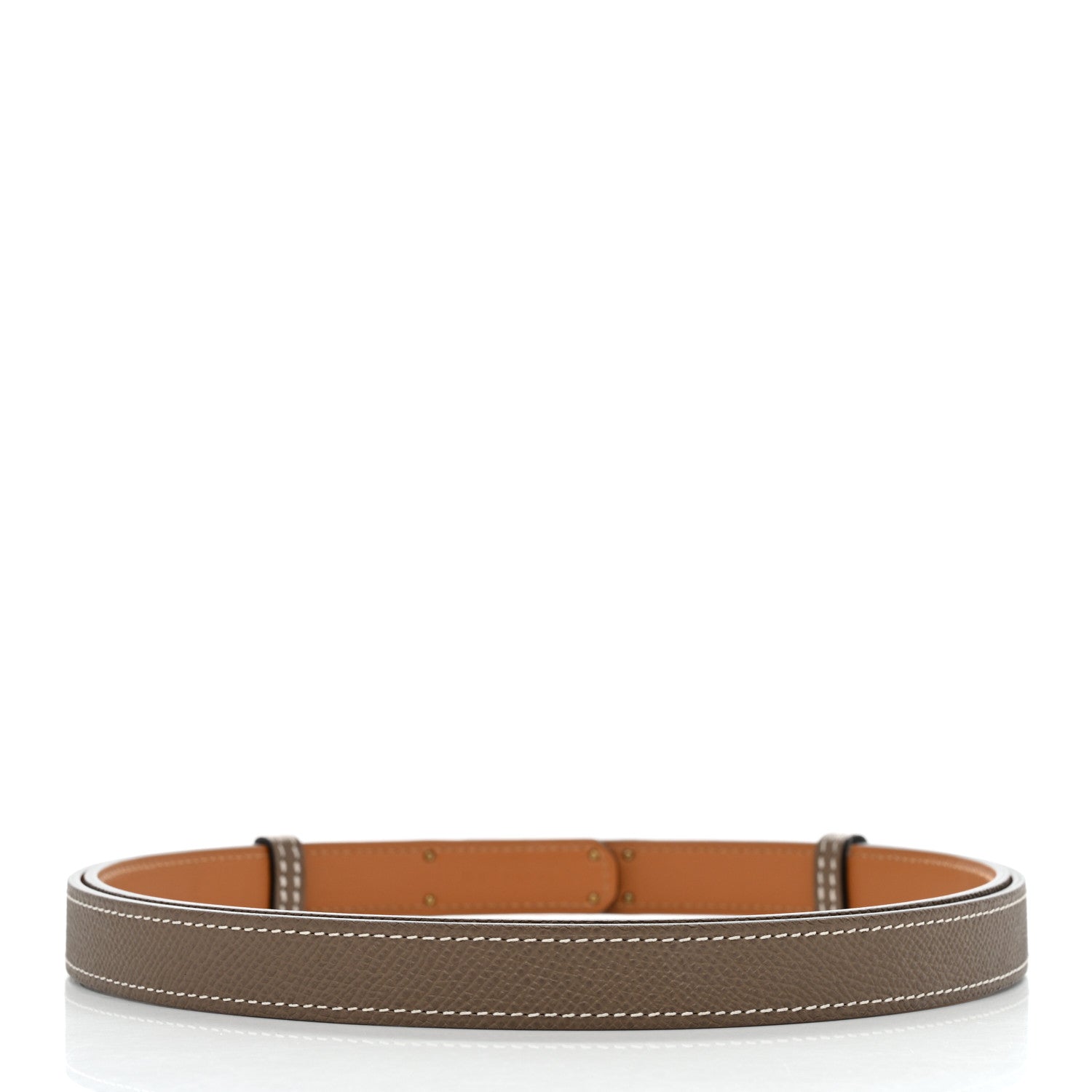 Hermes Epsom Kelly Belt Etoupe 2 of 4