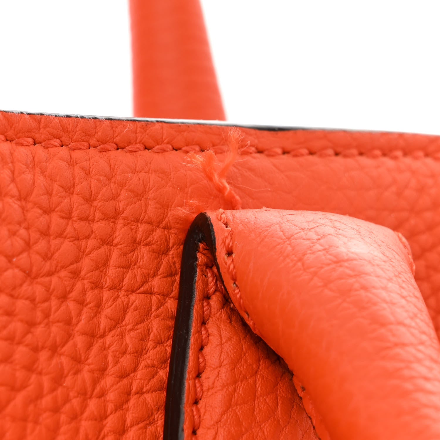 Gucci Soft Calfskin Medium Jackie Top Handle Bag Orange 14 of 16