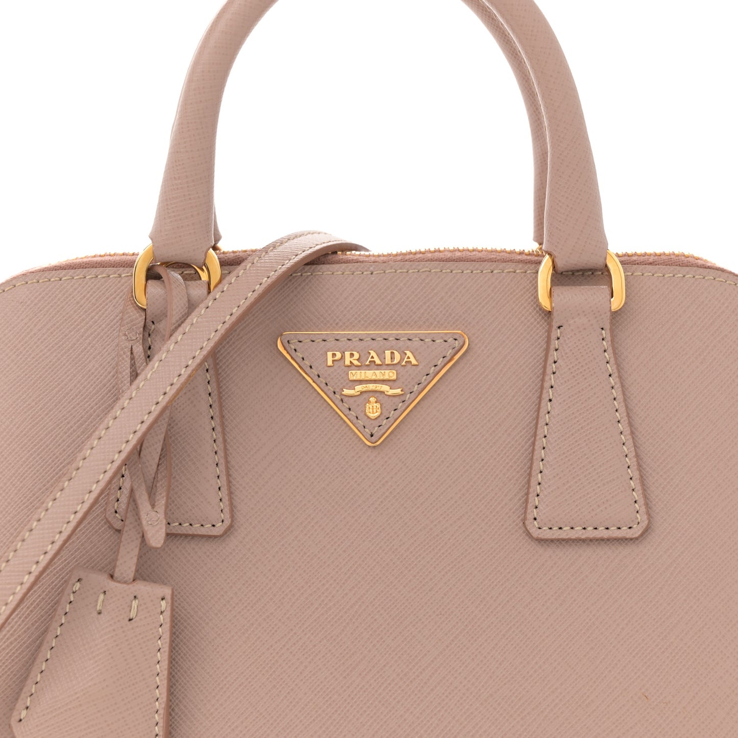 Saffiano Lux Small Promenade Tote Cammeo