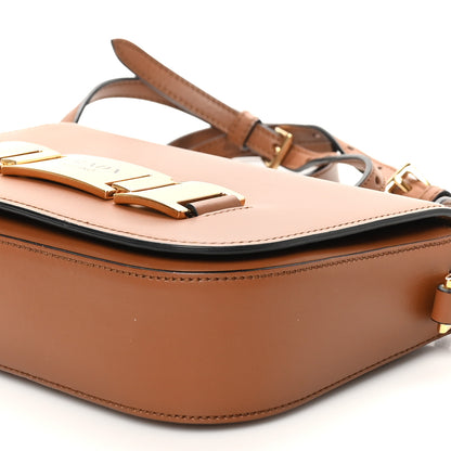 Prada City Calf Flap Shoulder Bag Cognac 9 of 9