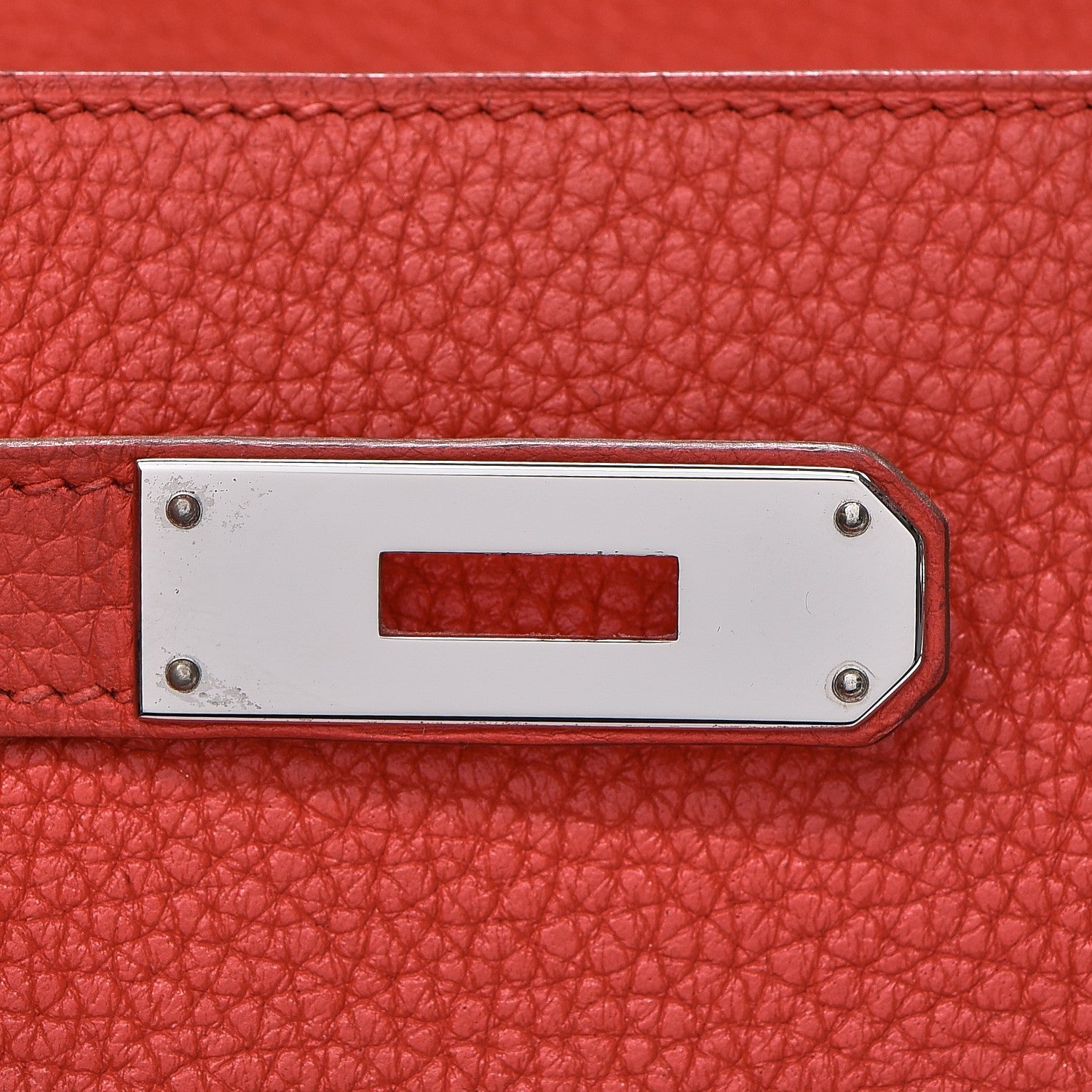 Hermes Togo Kelly Retourne 35 Geranium 10 of 36