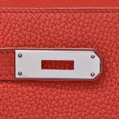 Hermes Togo Kelly Retourne 35 Geranium 10 of 36
