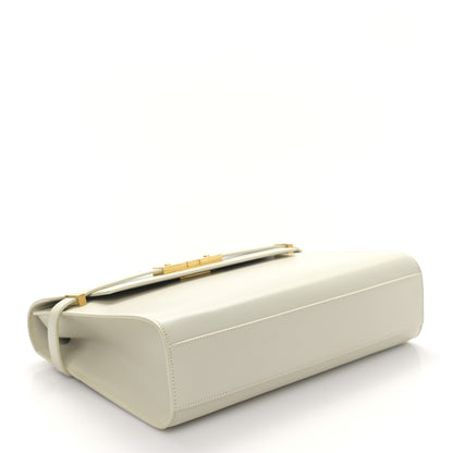 Saint Laurent Smooth Calfskin Manhattan Shoulder Bag Crema Soft 4 of 9