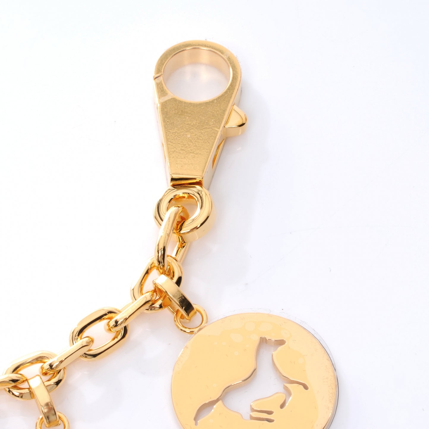 Breloque Bag Charm Gold