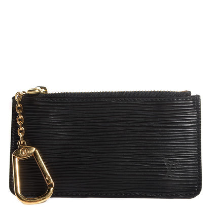 Louis Vuitton Epi Key Pouch Black 1 of 7