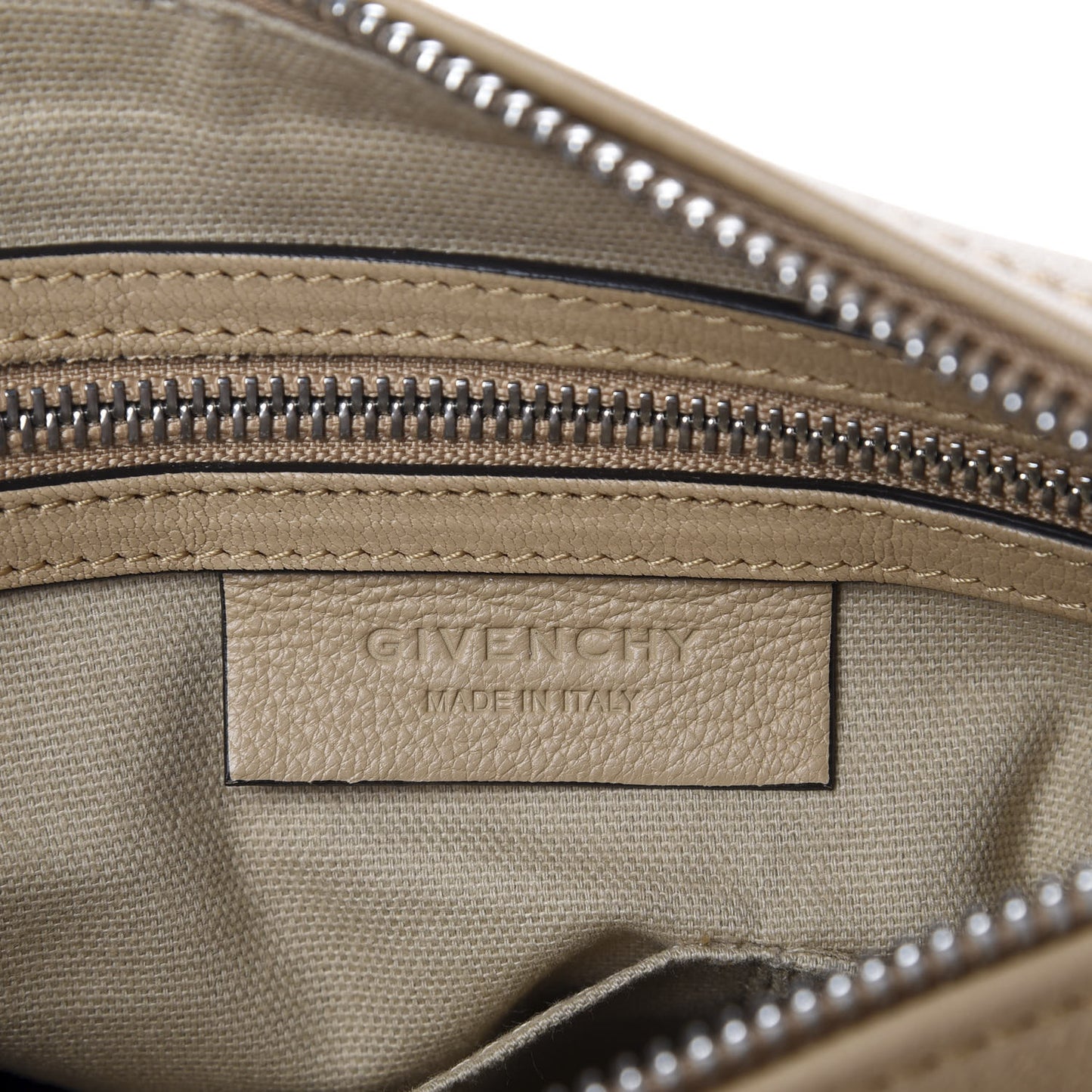Sugar Goatskin Small Pandora Camel