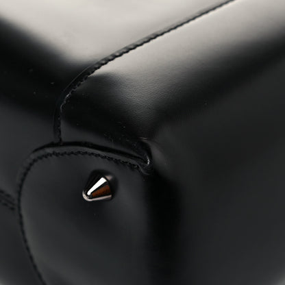 Christian Dior Calfskin Maris Pearl Beaded Top Handle Bag Black 10 of 14