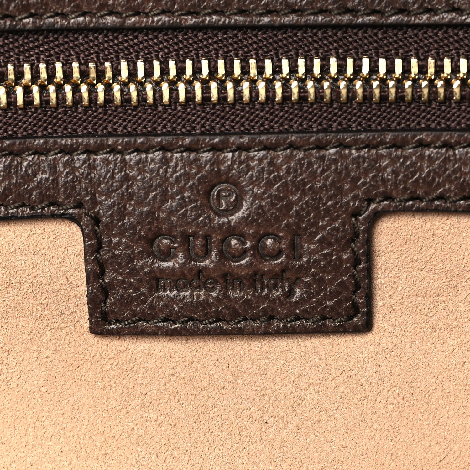 Gucci GG Supreme Monogram Medium Ophidia Shopping Tote Brown 6 of 9
